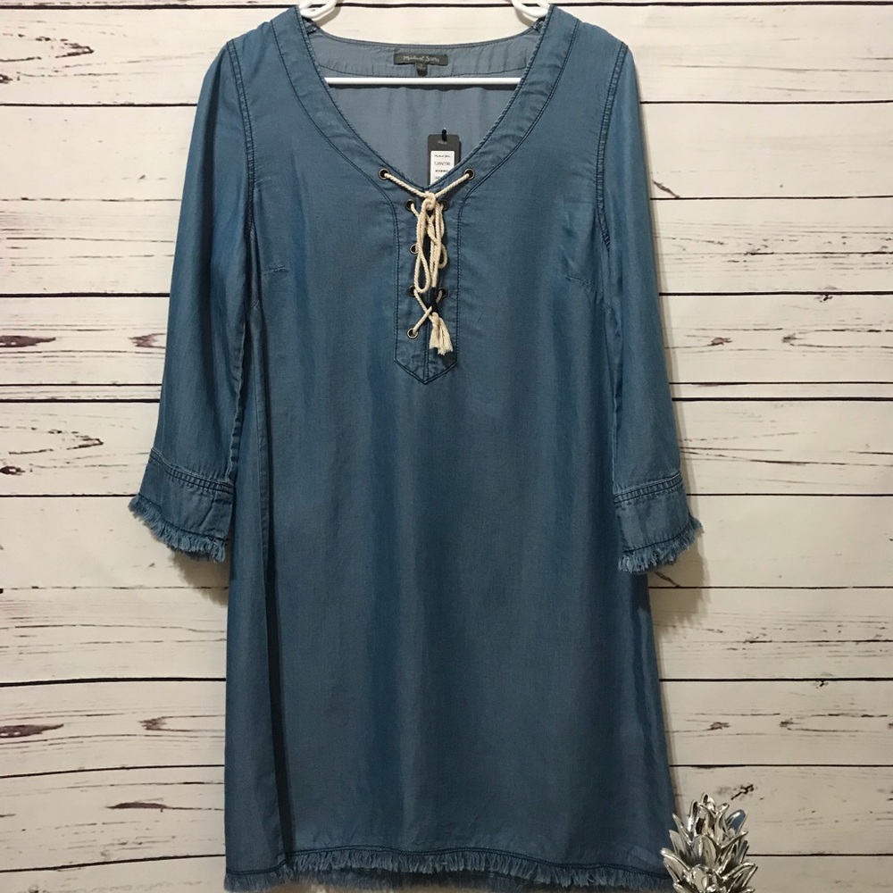 Michael Stars Jean Mini Dress